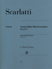 SCARLATTI  D. - SONATAS V.4 URTEXT