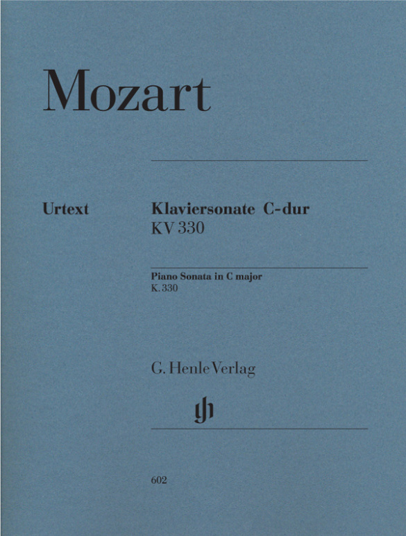MOZART W.A. - SONATA DO M - KV.330  URTEXT -