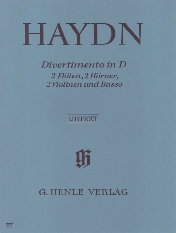 HAYDN J. - DIVERTIMENTO A 7 RE M HOB.II
