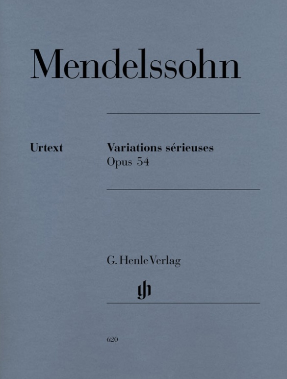 MENDELSSOHN F. - VARIACIONES SERIAS OP.54 (URTEXT)