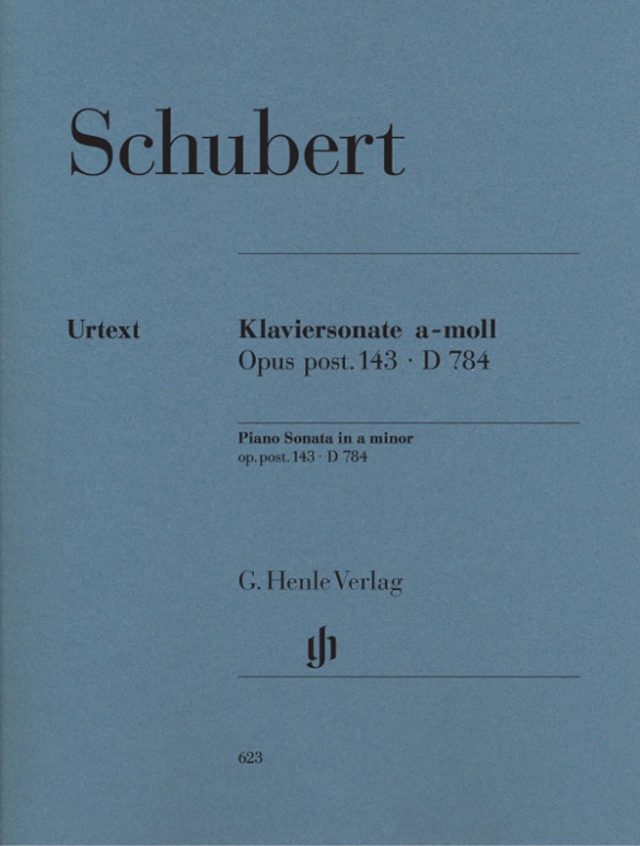 SCHUBERT F. - SONATA LA m OP. post 143 D.784 - URTEXT   (P)