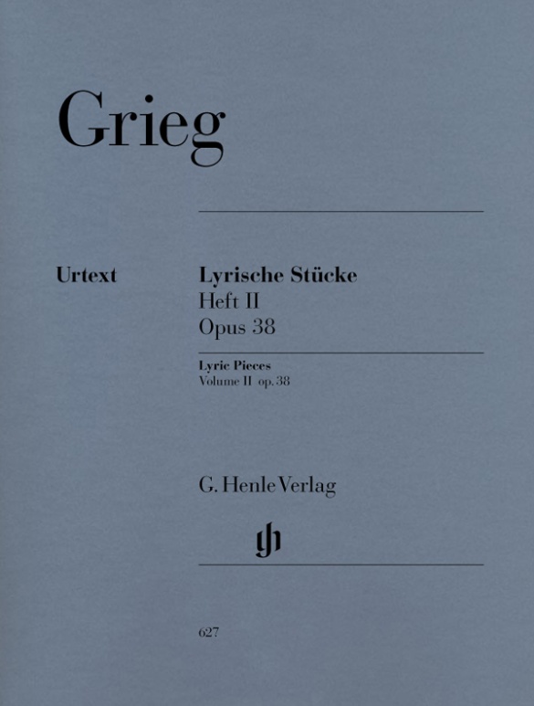 GRIEG E. - PIEZAS LIRICAS V.2  OP.38  URTEXT -