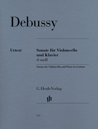 DEBUSSY C. - SONATA RE m VIOLONCHELO URTEXT-