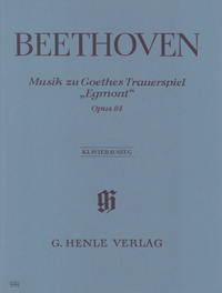 BEETHOVEN L.V. - EGMONT OP.84 URTEXT