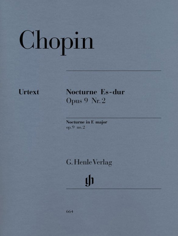 CHOPIN F. - NOCTURNO Nº2 MIb OP.9 - URTEXT    (P)