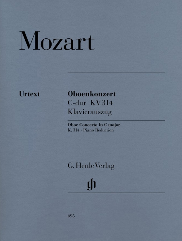 MOZART W.A. - CONCIERTO DO M KV.314  URTEXT -