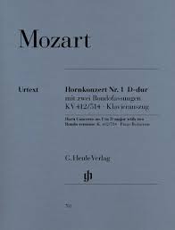 MOZART W.A. - CONCIERTO Nº1 REM TROMPA KV412/514 TROMPA