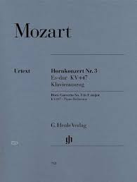 MOZART W.A. - CONCIERTO Nº3 MIb M URTEXT - KV.447 TROMPA