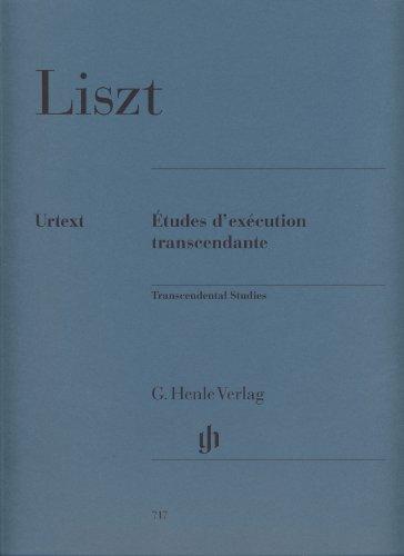 LISZT F. - ESTUDIOS TRANSCENDENTALES -URTEXT