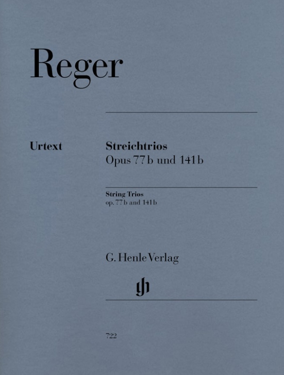 REGER M. - TRIO CUERDA OP.77b OP.141B