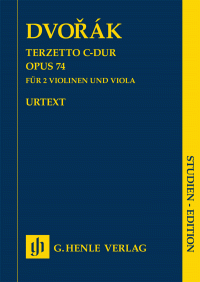 DVORAK A. - TERZETTO DO M OP.74 2 VIOLINES Y VIOLA URTEX