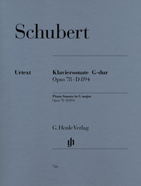 SCHUBERT F.- SONATA SOL M OP.78 D.894 P