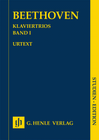 BEETHOVEN L.V. - TRIOS V.1 URTEXT (P) -(BOLSILLO)