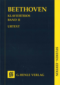 BEETHOVEN L.V. - TRIOS V.2 URTEXT (P) -