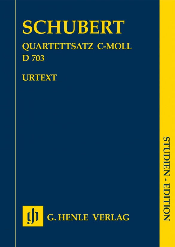 SCHUBERT F. - CUARTETO DO m D 703 (BOLSILLO) URTEXT