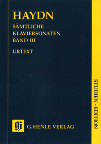 HAYDN J. - SONATAS V.3 URTEXT -