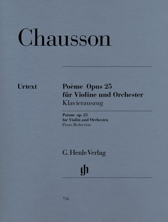 CHAUSSON E. - POEMA - OP.25  ( -V/P )