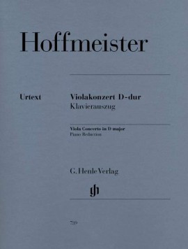 HOFFMEISTER F.- CONCIERTO RE M URTEXT - VIOLA Y PIANO