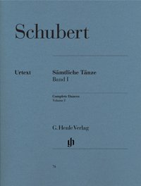 SCHUBERT F. - DANZAS V.1 URTEXT -