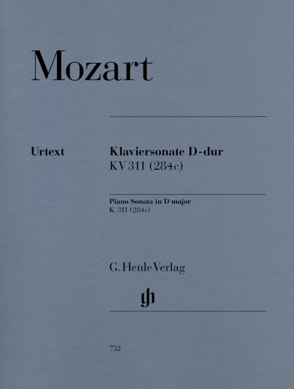 MOZART W.A. - SONATA RE M KV.311 (284C)  URTEXT -