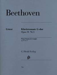 BEETHOVEN L.V. - SONATA SOL M URTEXT - OP.31 Nº1
