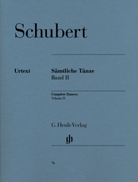 SCHUBERT F. - DANZAS V.2 URTEXT -