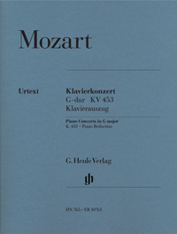 MOZART W.A. - CONCIERTO SOL M KV.453  URTEXT -