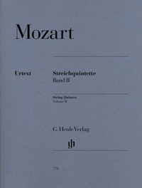 MOZART W.A. - QUINTETOS V.2 (2V/2VA/VC)  URTEXT -