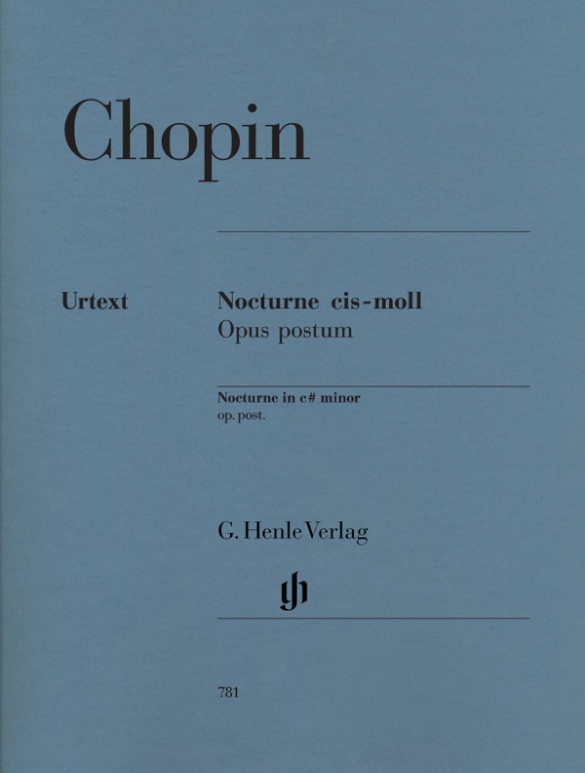 CHOPIN F. - NOCTURNO DO# m  URTEXT OP.POSTHUMO-  (P)