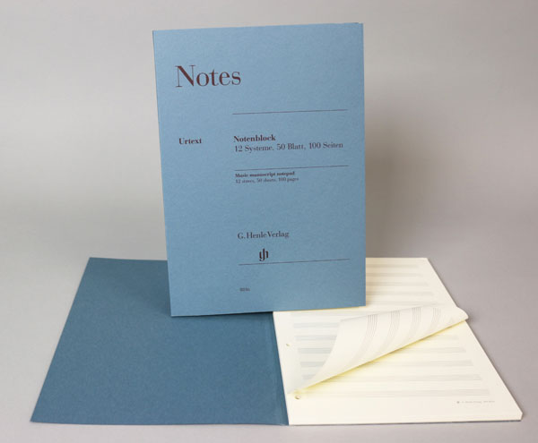 CUADERNO ALTO - 12 PAUTAS -100 HOJAS HENLE
