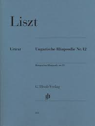 LISZT F. - RAPSODIA HUNGARA Nº 12 URTEXT