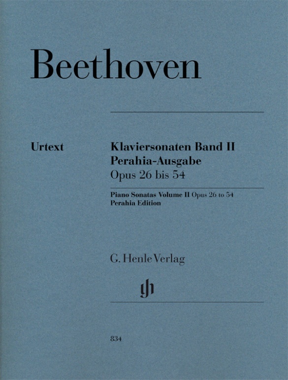 BEETHOVEN L.V. - SONATAS V.2 OP.26-54 (ED.PERAHIA) URTEXT