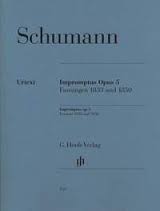 SCHUMANN R. - IMPROMPTUS  URTEXT - OP.5