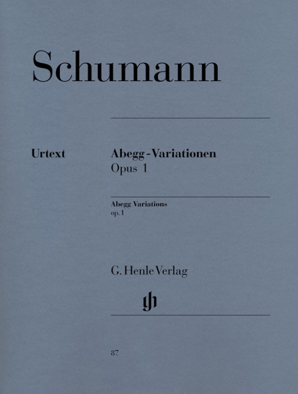 SCHUMANN R. - VARIACIONES AVEGG URTEXT - OP.1