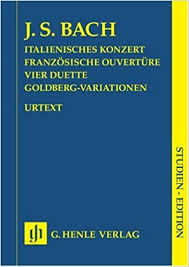 BACH J.S. -CONCIERTO ITALIANO, OBERTURA FRANCESA, CUATRO DUETOS, VARIACIONES GOLDBERG URTEXT