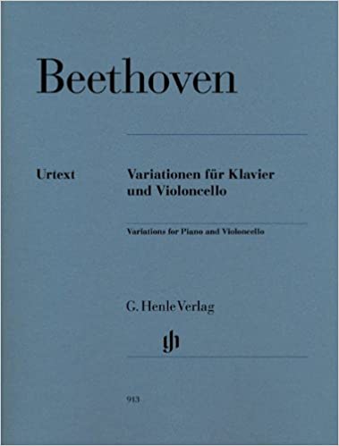 BEETHOVEN L.V. - VARIACIONES -  (violonchelo y piano urtetx