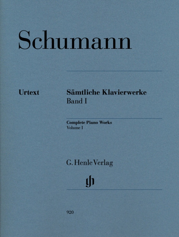SCHUMANN R. - OBRAS V.1  (P)  URTEXT -   OBRA COMPLETA