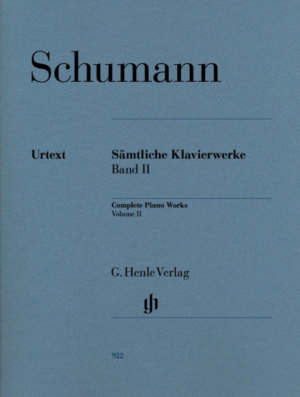 SCHUMANN R. - OBRA COMPLETA V.2  (P)  URTEXT -