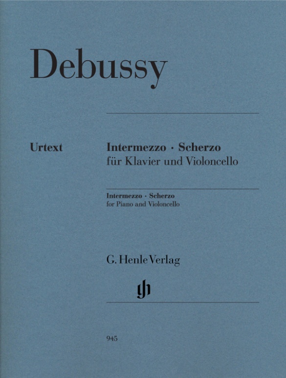 DEBUSSY C. - INTERMEZZO Y SCHERZO - URTEXT  (VC/P)