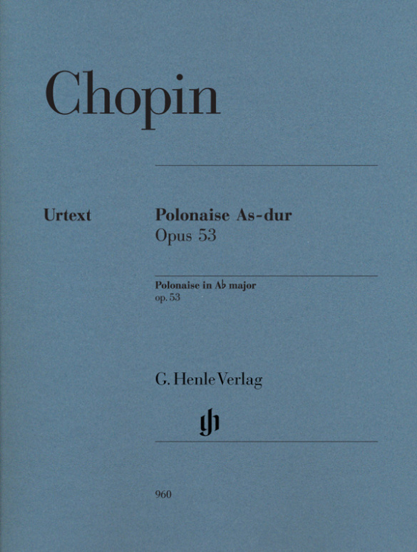 CHOPIN F. - POLONESA Nº6 LAb M EROICA - OP.53 - URTEXT  (P)