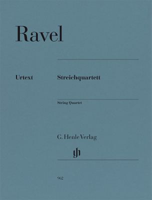 RAVEL M. - CUARTETO CUERDA URTEXT PARTES