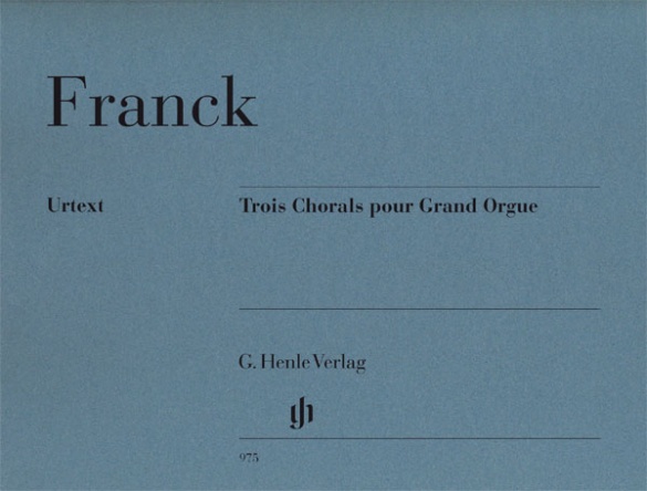 FRANCK C. - CORALES (3)  URTEXT -  (ORGANO)