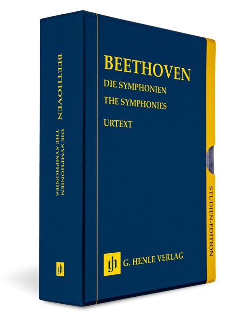 BEETHOVEN L.V - SINFONIAS COMPLETAS (9) PACK LUJO URTEXT  ORQUESTA BOLSILLO