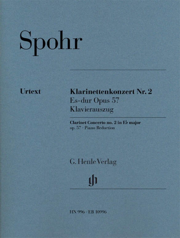 SPOHR L. - CONCIERTO Nº2 MIbM OP.57 URTEXT