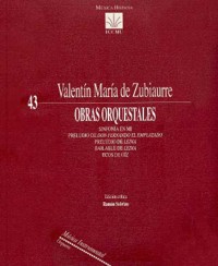 ZUBIAURRE V.M. - OBRAS ORQUESTALES- SINFONIA EN MI-PRELUDIO DE DON FERNANDO-
