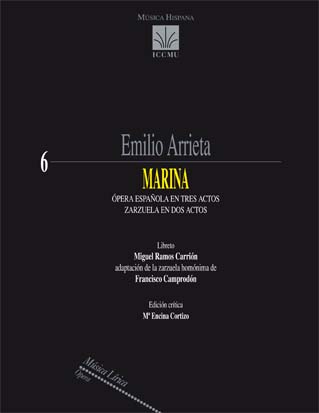 ARRIETA E. - MARINA - (OPERA EN 3 ACTOS)