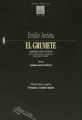 ARRIETA E. - EL GRUMETE - (ZARZUELA EN 1 ACTO) (1853)