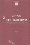 DE NEBRA J. - OFICIO Y MISA DE DIFUNTOS