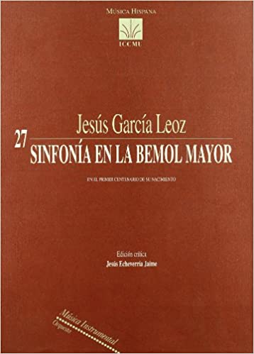 GARCIA LEOZ J. - SINFONIA EN LA BM