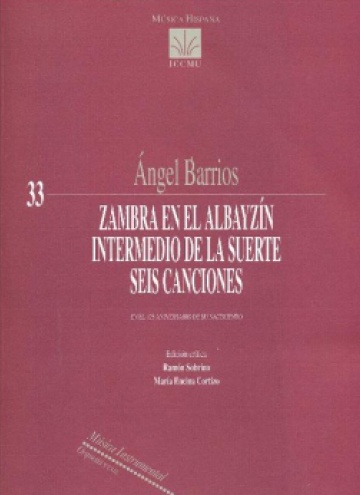 BARRIOS A. - ZAMBRA EN EL ALBAIZIN;INTERMEDIO DE LA SUERT;SEIS CANCIONES